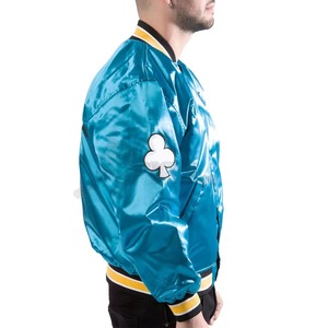 Pakistan Manufactures High Quality Lightweight Reversible Satin Jacket for Men New Design <b>Camouflage</b> Pattern Front Logo Formal - Product Image 4