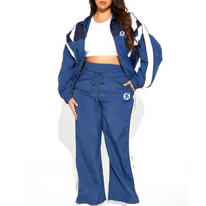 Conjuntos de Chaqueta Cortavientos con Capucha para Mujer, de Alta Calidad, para Invierno, con Estampado Personalizado, Cierre de Cremallera, a la Moda - Product Image 1