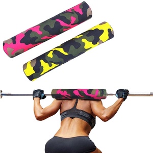 แผ่นรองบาร์เบลสำหรับออกกำลังกาย ยางนีโอพรีนกันลื่น ทนทาน ปรับได้ รองรับไหล่และคอ สำหรับฟิตเนส ยกน้ำหนัก - Product Image 4