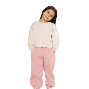 Custom Wholesale New Designer Kids Clothing Set Girls <b>Suits</b> Hoodies & Joggers Sweat Pant Tracksuit Children 2 Piece Sets - Product Image 4