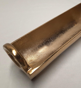 Jardinières en métal rondes en laiton gaufré et pot à fleurs décoratif pour la maison, ensemble de jardinières rondes dorées pour le jardin et le balcon - Product Image 6