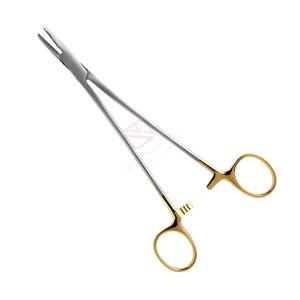 Pinza Portaagujas Curva Heaney Premium de 21 cm, Instrumento Quirúrgico de Acero Inoxidable para Cirugía Plástica - Product Image 5