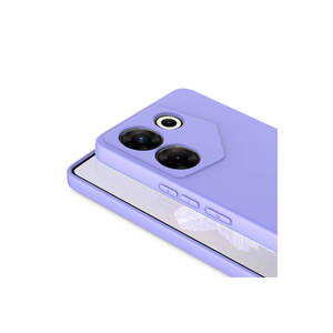 Funda de Silicona Netzy Tecno Camon 20 Pro 5G SAFA Mara Launch Edition - Estilos Translúcidos Morado Oscuro para Protección del Teléfono - Product Image 3