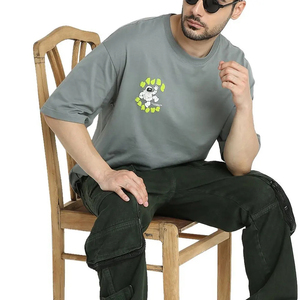 Camisetas de Algodón de Alta Calidad para Hombre, Personalizadas con Serigrafía, de Peso Pesado, Corte Regular, Manga Corta - Product Image 3