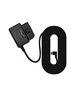Kit de câblage pour caméra embarquée OBD2 16 broches, câble de stationnement 12V 24V vers 5V 3A avec protection contre les basses tensions, en stock, livraison rapide