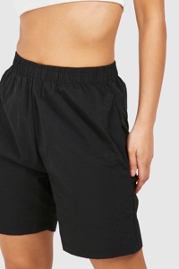Nouveaux shorts de plage pour femmes à la mode, cordon de serrage, taille élastique, en molleton de coton, séchage rapide, respirant, décontractés, shorts d'été - Product Image 3