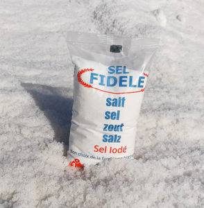 Sal Fidele 1 kg, Sal de Mesa Refinada de Grado Alimenticio Orgánica, Sal Marina Natural Iodada en Polvo para Cocinar, Suministro al por Mayor - Product Image 1