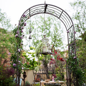 Arbre de jardin en métal <span class=keywords><strong>Vintage</strong></span>, <span class=keywords><strong>plante</strong></span> grimpante en treillis, vigne de mariage, fête de mariée, décoration de pelouse, arche extérieure avec <span class=keywords><strong>porte</strong></span> - Product Image 1
