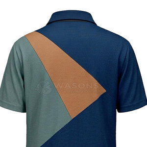 Camiseta Polo Casual Elegante para Hombre, Color Personalizado, Algodón Premium Transpirable, Corte Ajustado, Moda de Verano - Product Image 5