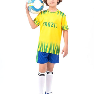 Nuevo Kit de uniforme de fútbol de secado rápido al por mayor Kits de ropa de fútbol Personalizados Baratos Niños Personalizar Logo Uniforme para niños - Product Image 4