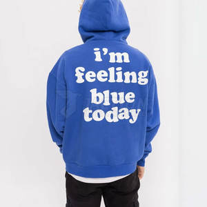 Ropa de calle Venta caliente Basics Puff Sudaderas con capucha de impresión Hecho en alta calidad Tela suave Basics Puff Sudaderas con capucha de impresión - Product Image 4