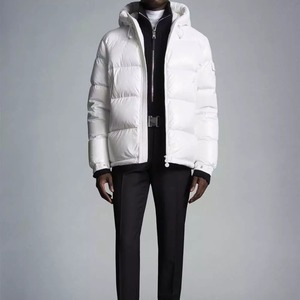 Winter Puff Outdoor Men Bubble Puffer <b>Jacket</b> With Hood Men's Warm Custom Logo Design <b>Jacket</b> - Product Image 2