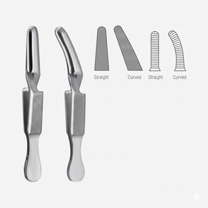 Pinces Dieffenbach Bulldog courbées et droites en acier inoxydable de qualité supérieure, manuelles et réutilisables, pour hémostase chirurgicale - Product Image 4