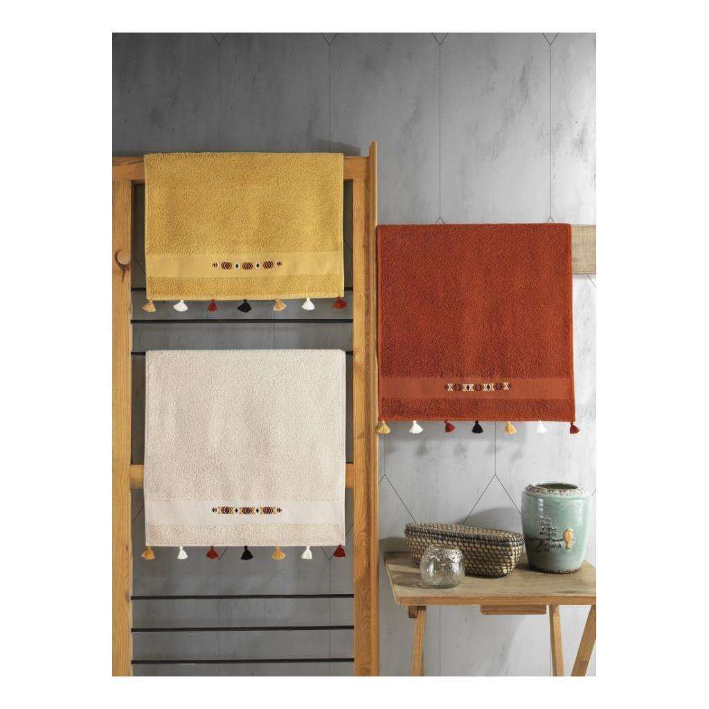 Corail/Moutarde/Beige