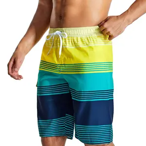 Aqua Flex快干沙滩短裤高级泳衣，适合现役男士岛屿舒适沙滩短裤时尚实用沙滩服装