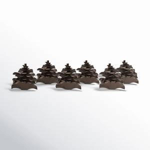 Anneau de serviette en bois en forme d'arbre, décoration de table élégante pour la maison, les dîners, les fêtes, les événements festifs et la mise en scène de table festive en provenance d'Inde - Product Image 5