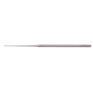Curette d'oreille Buck de haute qualité en gros, 5 3/4 pouces, droite, à bout arrondi, manuelle, en acier inoxydable, instruments chirurgicaux ORL - Product Image 6