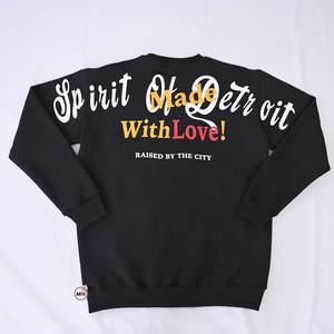 Jersey de calle con cremallera completa de algodón 100% Unisex, parche bordado desgastado, Sudadera con capucha de invierno, ropa para hombres - Product Image 5