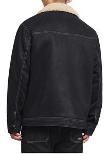 Chaqueta de Forro Polar Sherpa para Hombre, Cortavientos, con Cremallera, Cálida, Suave, Gruesa, para Invierno, Aire Libre, Resistente, para Aventuras, Senderismo, Protección Aislante - Product Image 2