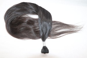 ผมต่อจากผมมนุษย์ผมชาวอินเดียแบบมีผมเป็นลอนธรรมชาติพร้อมสีผมแท้ - Product Image 3