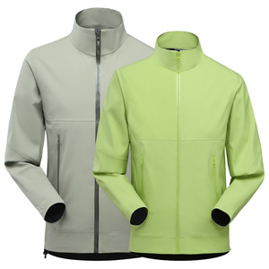 Premium Quality Custom Autumn Causal <b>Thin</b> Breathable Windproof Soft Shell <b>Jacket</b> Waterproof Outdoor Hoodless <b>Men</b> <b>Jackets</b> - Product Image 3