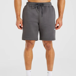 กางเกงกีฬาขาสั้นผ้าสแปนเด็กซ์แห้งเร็วสำหรับผู้ชายกางเกงออกกำลังกายวิ่งมีกระเป๋ามีเชือกรูดปิดเอวพิมพ์ลาย - Product Image 1