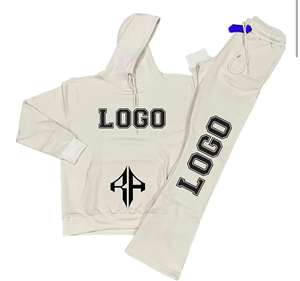 ATLANTIC, venta al por mayor, chándal con capucha de invierno, serigrafía, 100% algodón, Premium, alta calidad, Color sólido para Unisex - Product Image 1