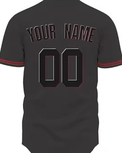 Camisetas de béisbol y softbol OEM de alta calidad para hombre, logotipo personalizado, nuevo diseño, transpirable e impreso, venta al por mayor - Product Image 6