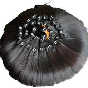 Extensiones de Cabello Humano Remy Virgen Peruano Super Double Drawn, Paquete de 100 Gramos para Tejido - Product Image 1