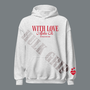 Sweat à capuche personnalisé fraternité sororité coton polaire 3D sweat-shirt brodé en gros mode vêtements de rue pour l'hiver ODM - Product Image 5