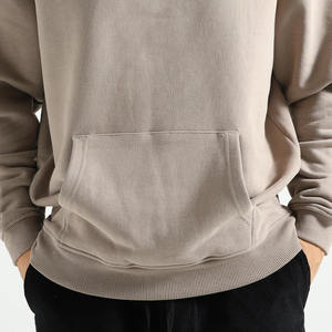 เสื้อกันหนาวมีฮู้ดสำหรับผู้ชายเสื้อกันหนาวมีฮู้ดแนวสตรีทของผู้ชายโลโก้ตามสั่ง - Product Image 6