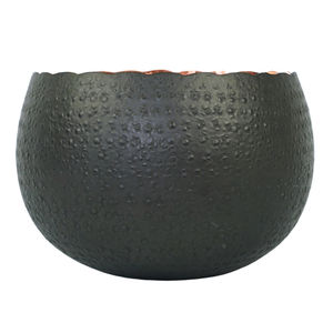 Bol en cuivre élégant et moderne de qualité supérieure pour l'artisanat Design sans pied pour la décoration de la maison, les mariages servant des collations aux fruits-plateaux décoratifs - Product Image 2