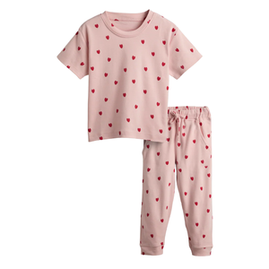 Venta al por mayor de pijamas para niñas, ropa de dormir suave de algodón, proveedor directo de fábrica OEM, exportación global ecológica personalizada - Product Image 3