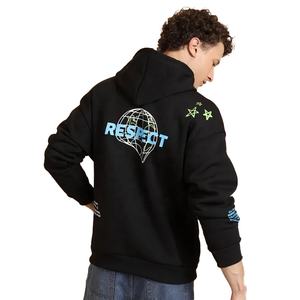 Sudaderas Personalizadas 3D para Lavado, Tejido Grueso 100% Algodón, Felpa, Talla Grande, Letras Cortas Serigrafiadas, Sudaderas Unisex - Product Image 5