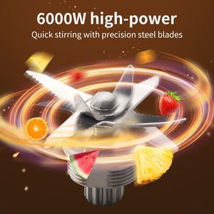 Licuadora Multiusos de Alta Resistencia SOKANY999 - Control Táctil, Preparador de Smoothies y Procesador de Alimentos para Bebés con Calentamiento, Enchufe del Reino Unido - Product Image 3