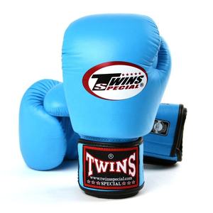 Nuevos guantes de boxeo hechos con cuero de vaca genuino Guantes de boxeo gemelos de alta calidad Guantes DE BOXEO DE LUCHA 2017 - Product Image 5