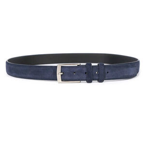 Usine en gros 100% pur cuir exécutif hommes ceinture personnalisée hommes boucle ardillon ceinture de luxe en cuir véritable ceintures du Pakistan - Product Image 3