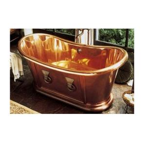 Tendencia nueva bañera de latón en nuevo fabricante de diseño de lujo estilo adulto bañera portátil para apartamento en precio barato - Product Image 4