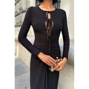 Vestido Largo Gladys 2810, Transpirable, con Cintura Natural - Product Image 3