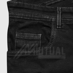 ¡Pantalones vaqueros informales hechos a medida para hombre Diseño único con patrón recto Espesor ligero Cintura media Servicio OEM a la venta! - Product Image 6