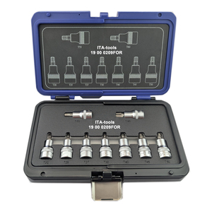 OEM ODM torx socket set 9pcs 1/2"Dr. professional <b>tools</b> from taiwan supplier more hand <b>tools</b> - Product Image 1