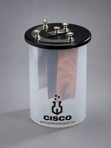 Kit Educativo de Ciencia con Voltímetro de Cobre, Demostrador de Electrólisis en Frasco de Vidrio con Cubierta Aislante, Modelo CISCO-4028 Haryana - Product Image 3
