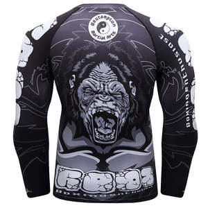 Protector de sarpullido con impresión personalizada, LICRA absorbente de humedad, tela de LICRA - Product Image 4