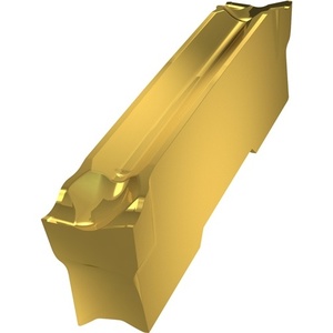 Insert de tourne-outil plaqué or PVD de 4 mm de large ISO GL4-D400G02R06-PMG8330, lot de 10 - Product Image 1