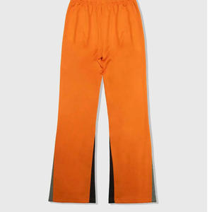 Service OEM Pantalon de survêtement évasé pour hommes Pantalon de survêtement évasé à ceinture élastique imprimé pour hommes à bas prix - Product Image 3