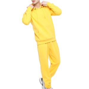 Survêtements personnalisés en gros avec logo vierge, tissu doux, fabrication de vêtements, ensemble jogging deux pièces, survêtement pour homme - Product Image 4