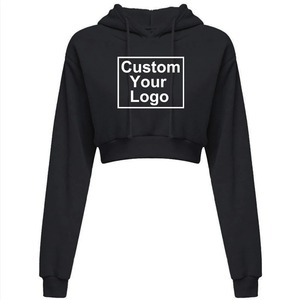 Jersey deportivo con capucha para mujer con logotipo personalizado, nueva sudadera de algodón de manga larga a la moda, cuello con cremallera, Top ligero de invierno ODM - Product Image 6