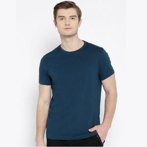 Camiseta informal de alta calidad para hombre, 100% algodón, ajuste holgado, manga corta, impresión personalizada, cuello redondo, Jersey, tela, estilo ajustado - Product Image 1