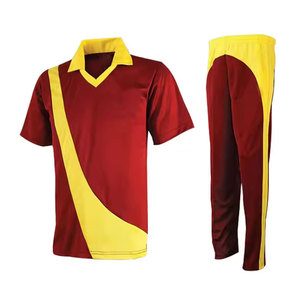 High Quality Custom Sports Team Uniform OEM Best Selling Unisex Cheap Price Sublimation <b>Cricket</b> Uniforms - Product Image 5