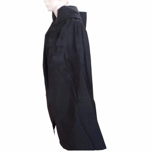 Manteau de Commanderie de l'Ordre de Malte de Qualité Supérieure - Tissu en Coton et Laine Noir, Faible MOQ - Product Image 4